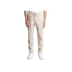 Paisley & Gray Mens Chester Drawstring Linen Straight Leg Relaxed Lounge Casu...